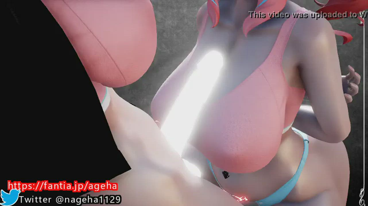 3D Boobs Busty Hentai gif