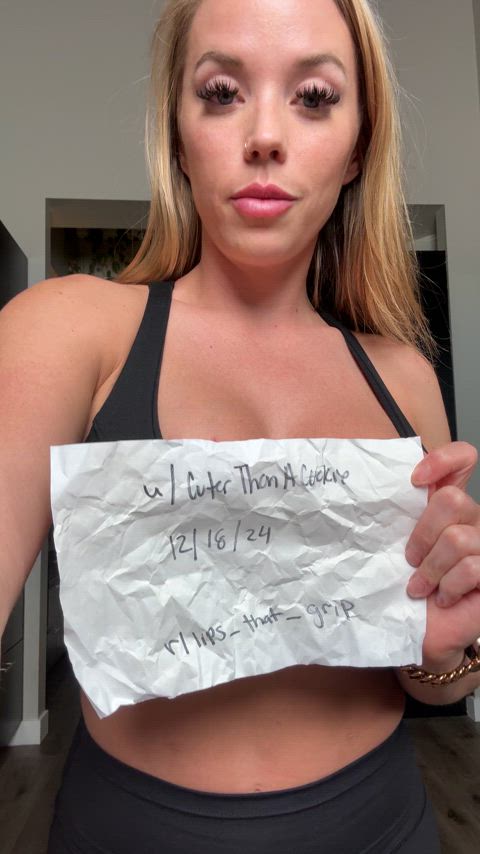 big tits bimbo blonde sexy slut gif