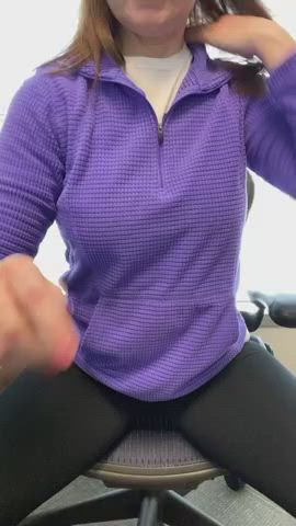 cute solo tits gif