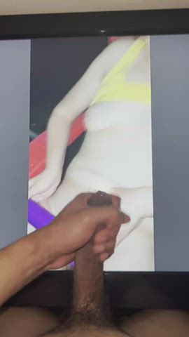 bbc big dick male masturbation masturbating tribbing tribute vibrator gif
