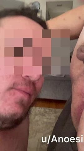 Me (22) eating daddy’s (58) ass