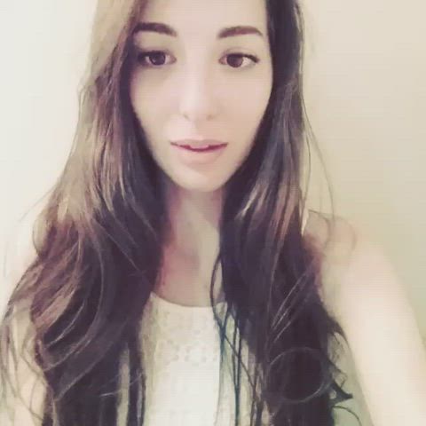 brunette canadian celebrity gif