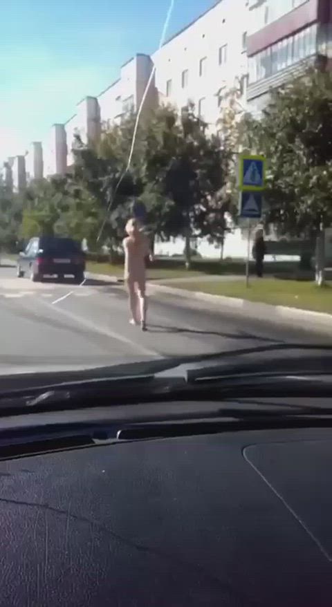 nude nudity public gif