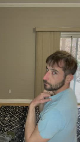 amateur daddy homemade striptease tease gif