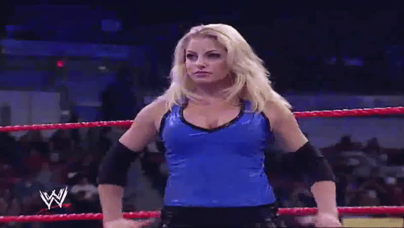 blonde trish stratus white girl wrestling gif