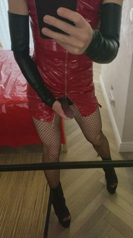 Say "thank you, Goddess for letting me see your beautiful dick"