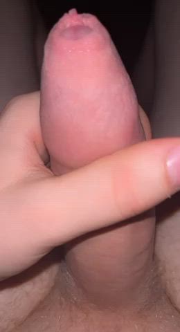 edging foreskin uncut gif