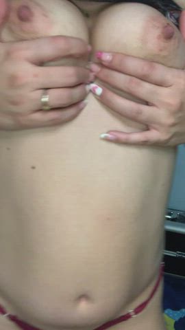 Boobs Dancing Latina MILF Mom Small Tits Tiny gif