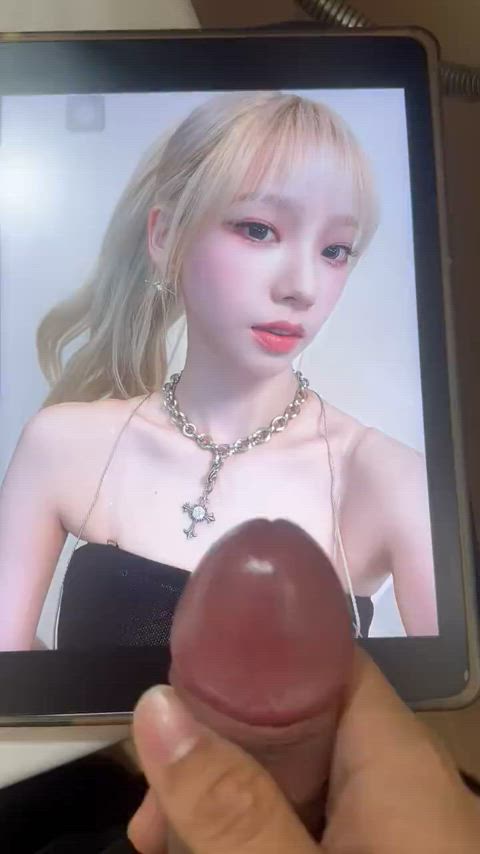 boobs cum korean tits gif