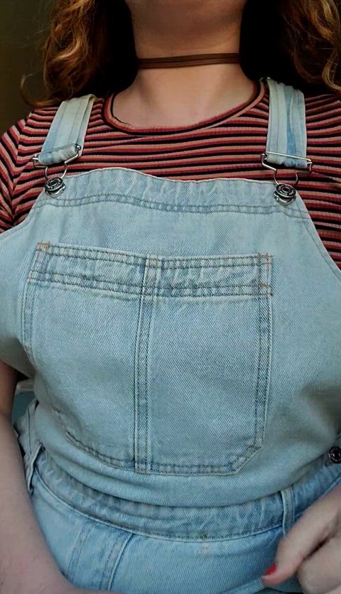 Can you predict what's underneath my overalls?