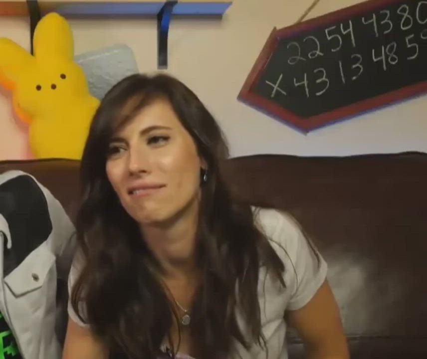Innocent Long Tongue Sensual Tongue Fetish gif