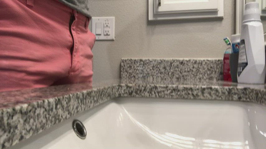 Amateur Peeing Watersports gif