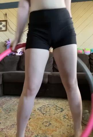 amateur babe big tits boobs cute nsfw redhead tits gif
