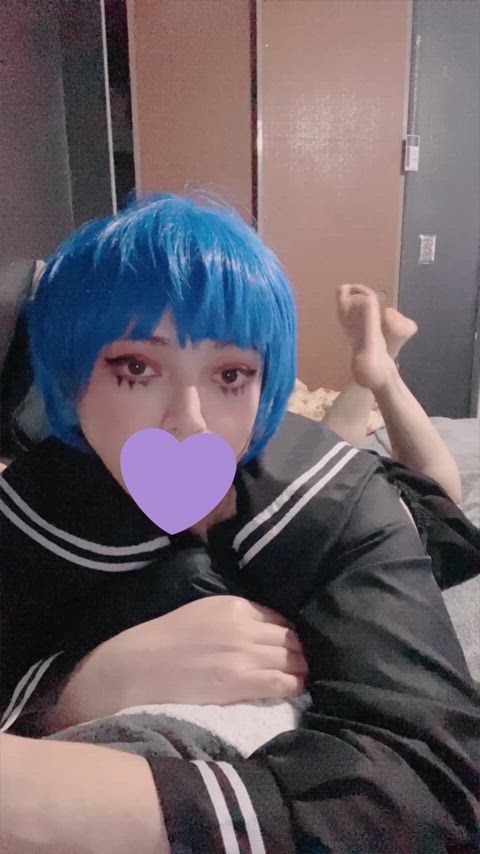 feet femboy soles toes gif