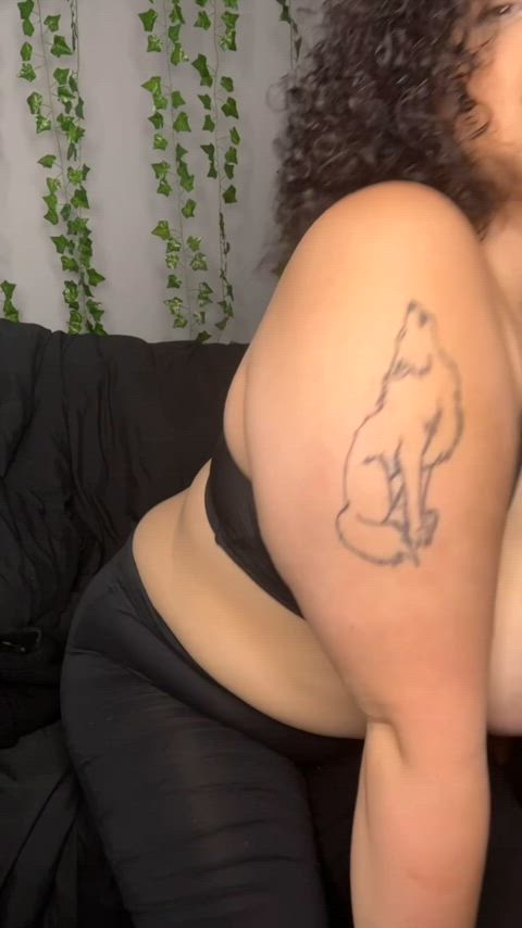 bbw public tiktok gif