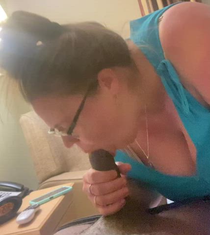 bbc bbw big tits blowjob cheating glasses hotel hotwife thick cock gif