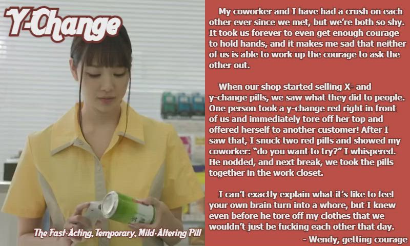 Wendy, getting courage