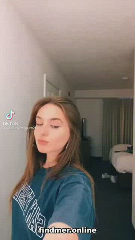 Amateur Big Tits Boobs Booty Hardcore Homemade Teen TikTok Tits gif