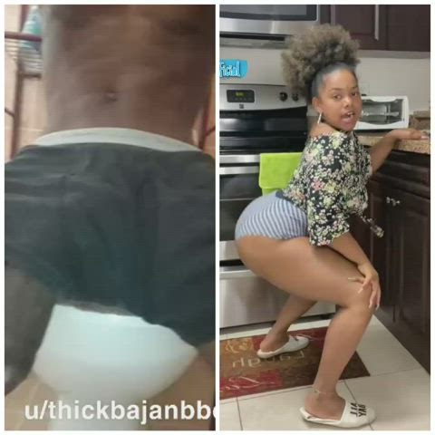 BBC BabeCock Big Dick Flexible Latina Thick Twerking gif