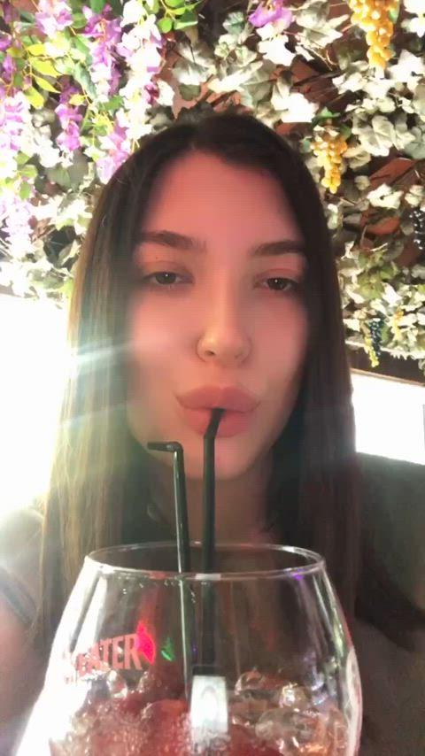 cute sfw teen gif