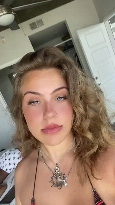 Blue Eyes Tanlines White Girl gif