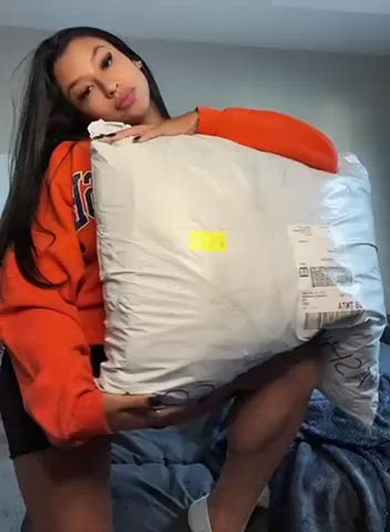 Big Tits Boobs Latina Porn GIF by imwavy