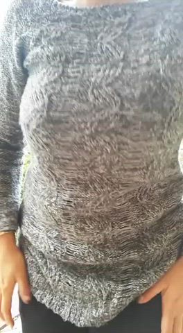 Ass Big Tits MILF Outdoor gif