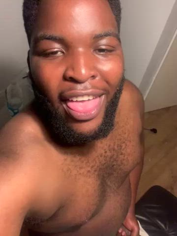 Small black man