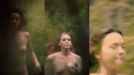 naked outdoor slave gif