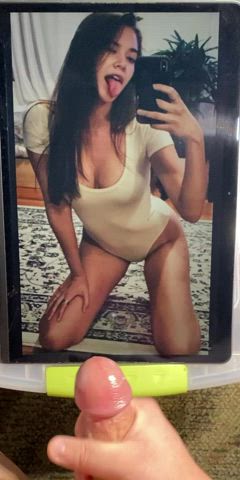 Tight slut xxmelodi takes my cum