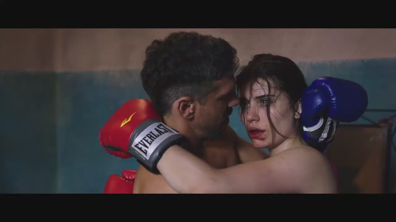 Ash Hollywood Eva Angelina Kiss gif