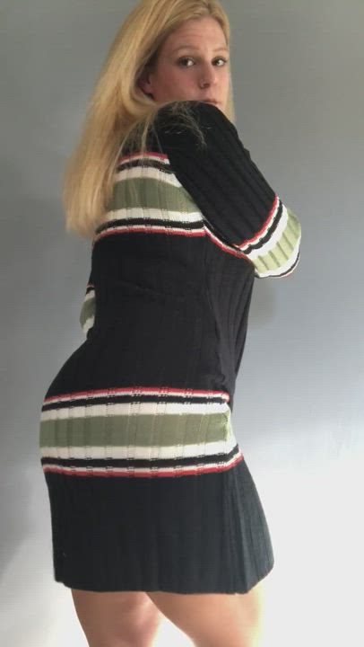 Ass Curvy Dress gif