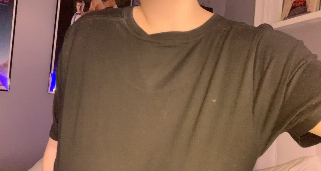 There’s no way you expected these massive boobs under my top.....