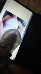 bbc big dick cock cum cumshot male masturbation masturbating penis tribute gif
