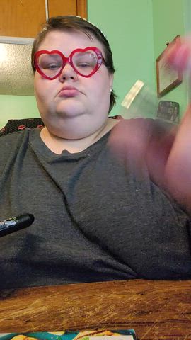 amateur bbw big tits brunette ssbbw tits gif