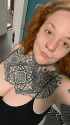 OC big titty goth gf