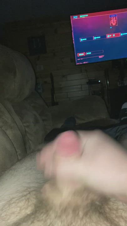 Really horny thinking about you guys watching me cum