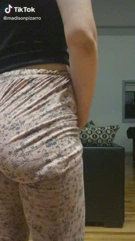 Ass Jiggling Pawg Thick TikTok Twerking Wedgie gif
