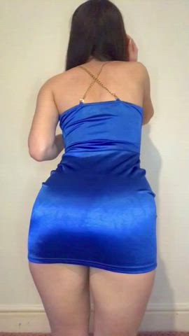 ass cute dress petite upskirt gif