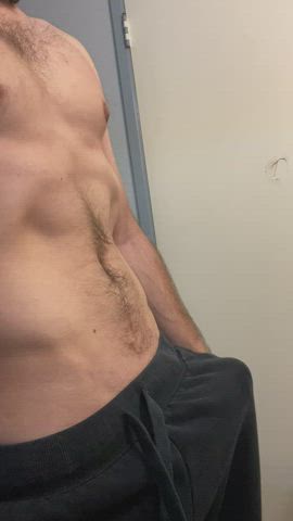 Big Dick Masturbating Outdoor Whipping gif