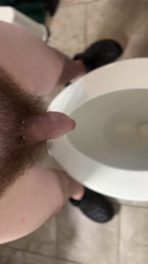 foreskin gay piss pissing uncut uncut-cock gif