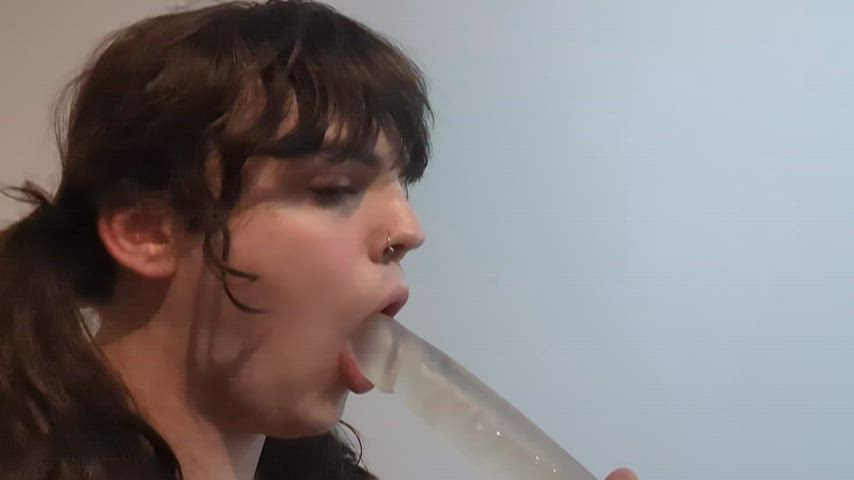 Degrade this sloppy face fucking cunt