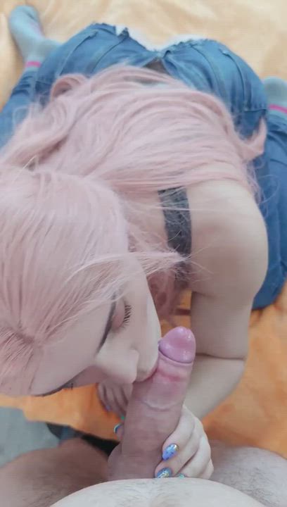 Blowjob &amp; Perfect Big Tits