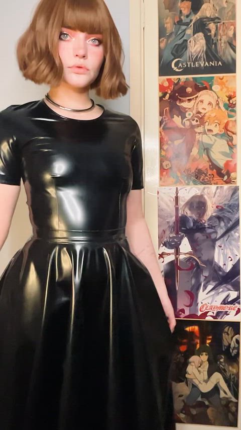 Do you think this dress is latex or PVC? 🖤