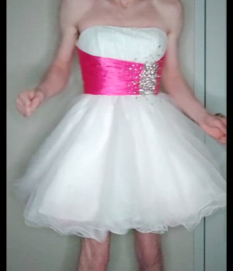 crossdressing femboy sissy gif