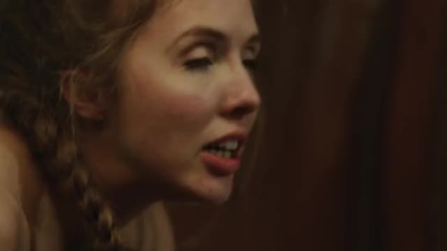 Lena Paul hugging during orgasm
