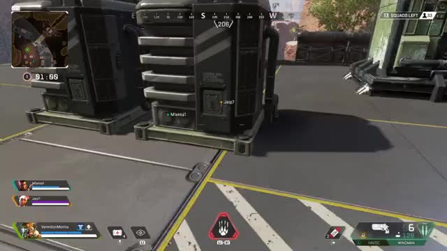 Wait, Bloodhound, how are you holding onto the zipline?!