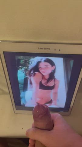 Celebrity Cumshot Tribute gif