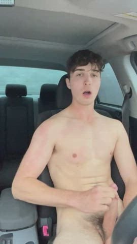 balls big dick cock cum cumshot penis public teen gif