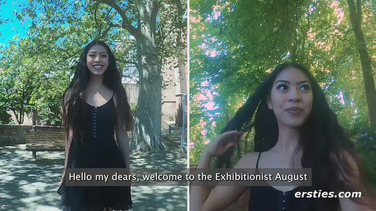 #ErstiesExhibitionismtAugust with Kim - Wild in the Woods